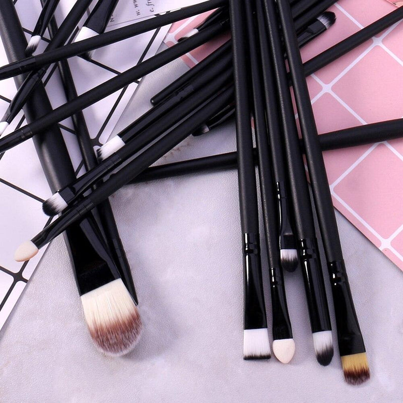 Kit Pincéis de Maquiagem O.TWO.O - 20 Peças - Preços ao Alcance