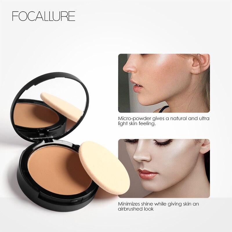 Pó Compacto Facial Focallure - Preços ao Alcance