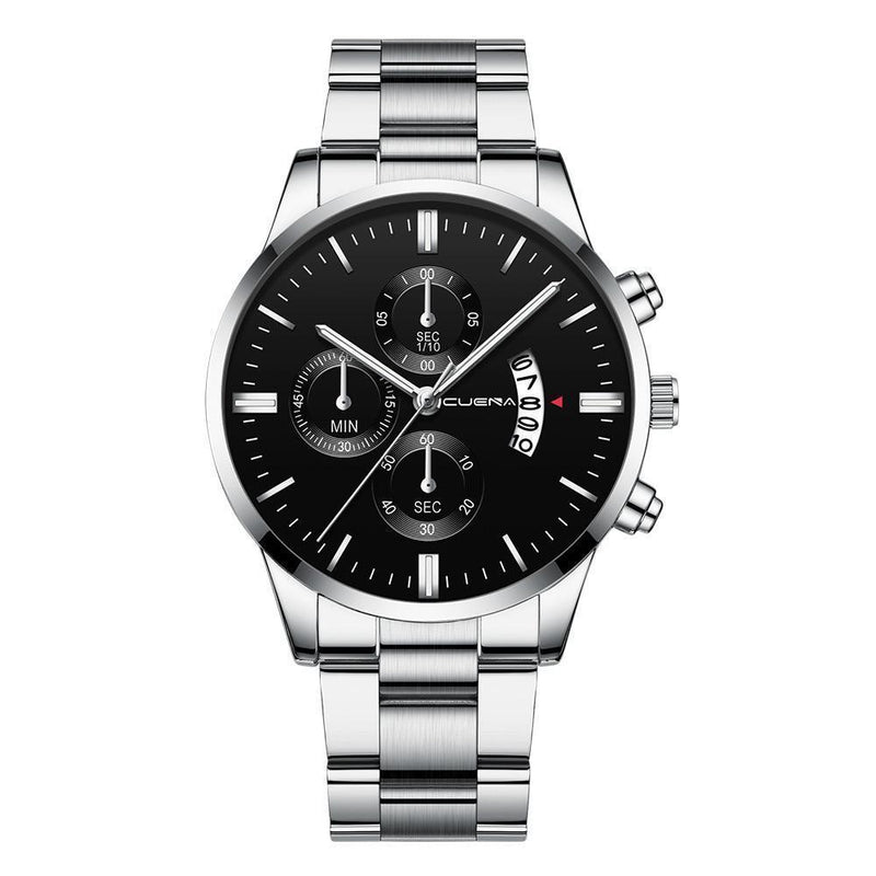 Relógio Estilo Inox Masculino - Frete Gratis - Preços ao Alcance