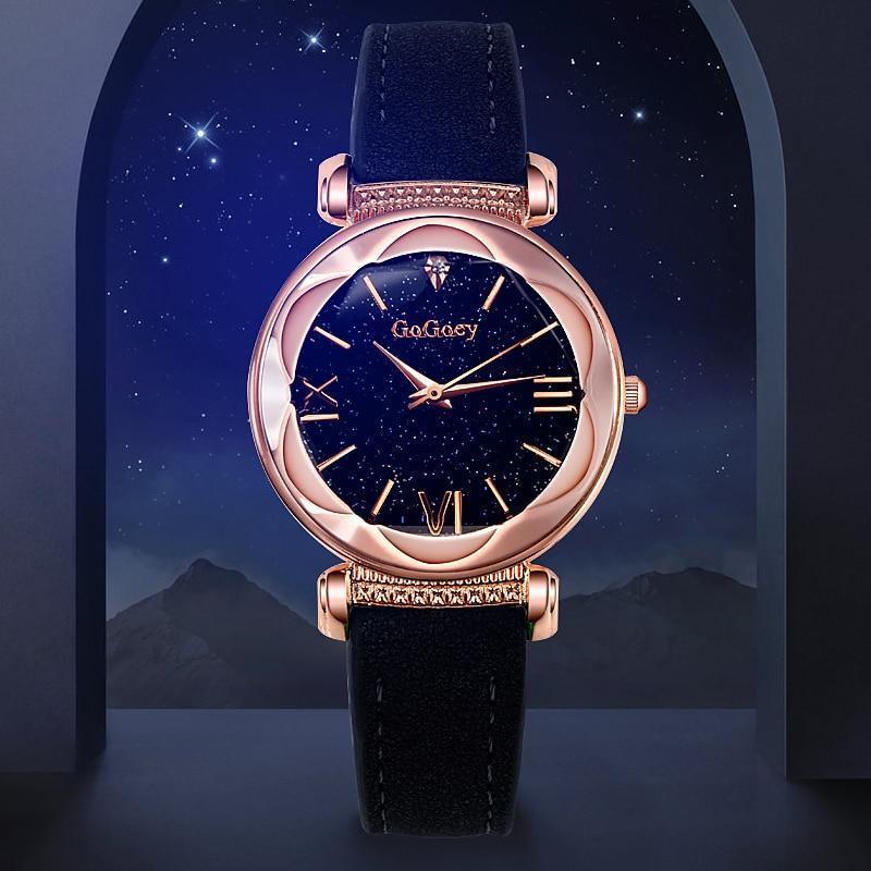 Relógio Luxo Feminino Céu Estrelado Diamante - Frete Gratis - Preços ao Alcance