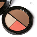 Paleta Contorno Facial Focallure - Iluminador e Bronzeador - Preços ao Alcance