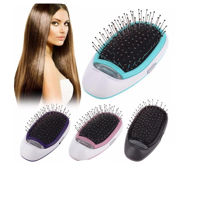 Escova de Cabelo Iônica Elétrica - Anti Frizz - Preços ao Alcance