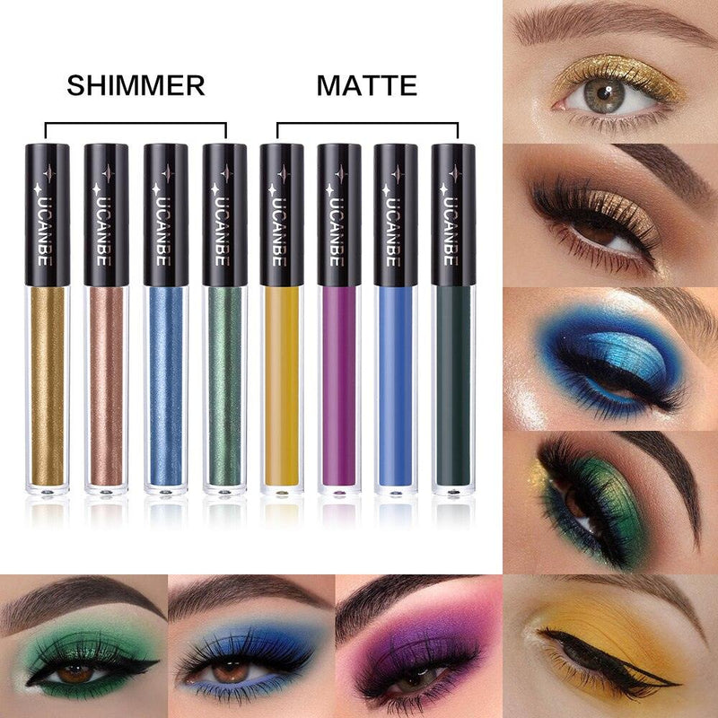 Sombra Líquida UCANBE - 8 Cores - Preços ao Alcance