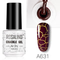 Esmalte de Unha Gel Rosalind - Efeito Crackle - Preços ao Alcance
