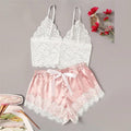 Pijama Feminino Satin Lace - Preços ao Alcance