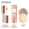 Kit Maquiagem Facial O.TWO.O - Corretivo, BB Cream e Pó - Preços ao Alcance