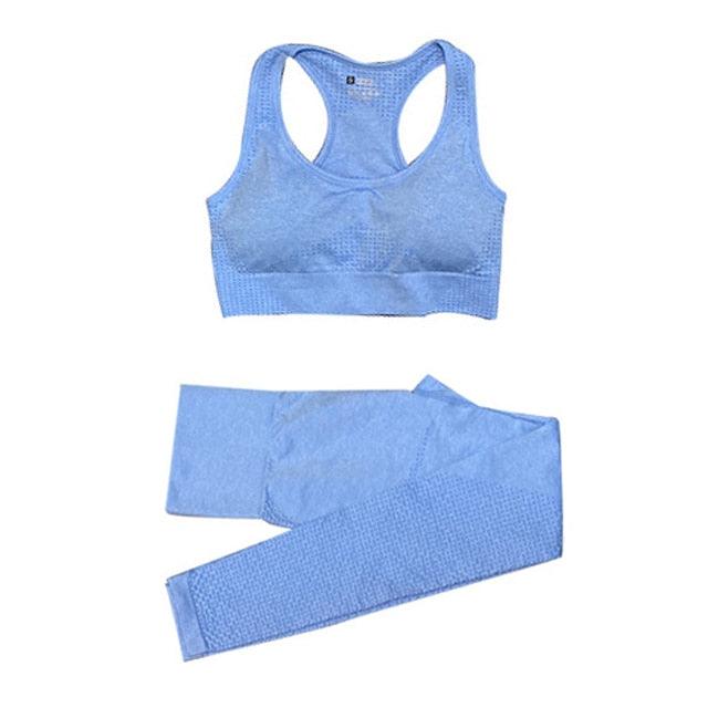 Conjunto Feminino Fitness Yoga - 2 peças - Preços ao Alcance