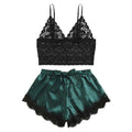 Pijama Feminino Satin Lace - Preços ao Alcance