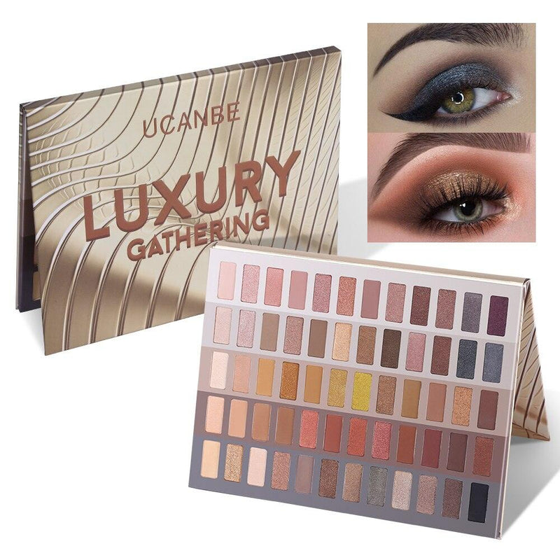 Paleta de Sombras UCANBE - 60 Cores - Preços ao Alcance