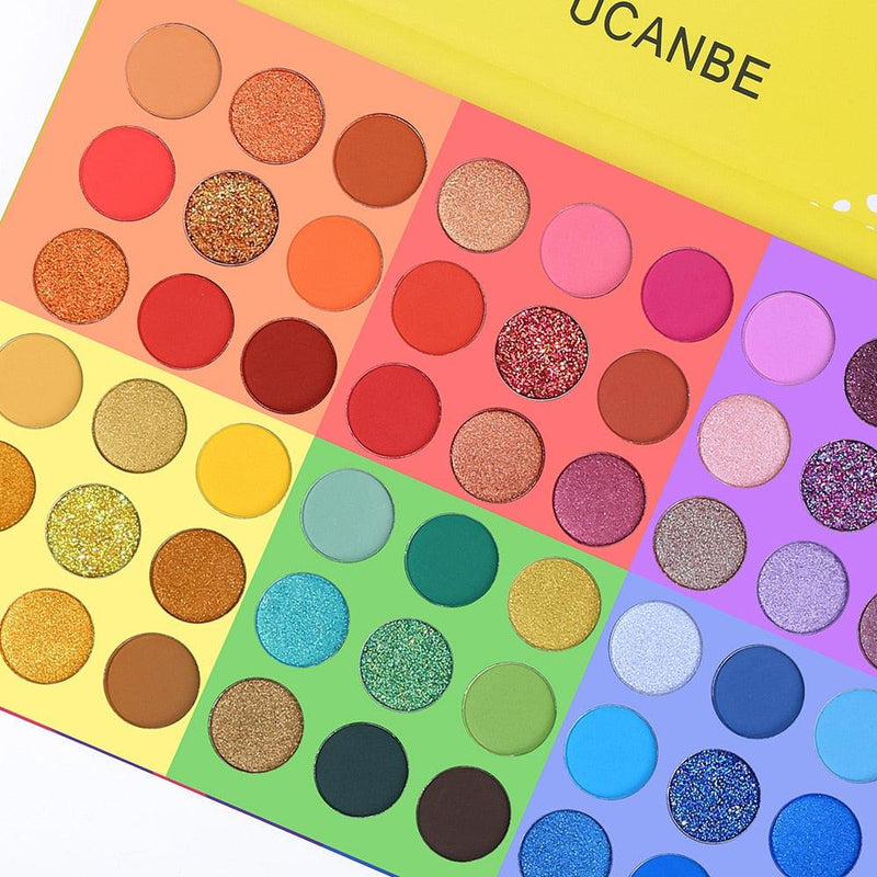 Paleta de Sombras UCANBE - 6 em 1 - Preços ao Alcance