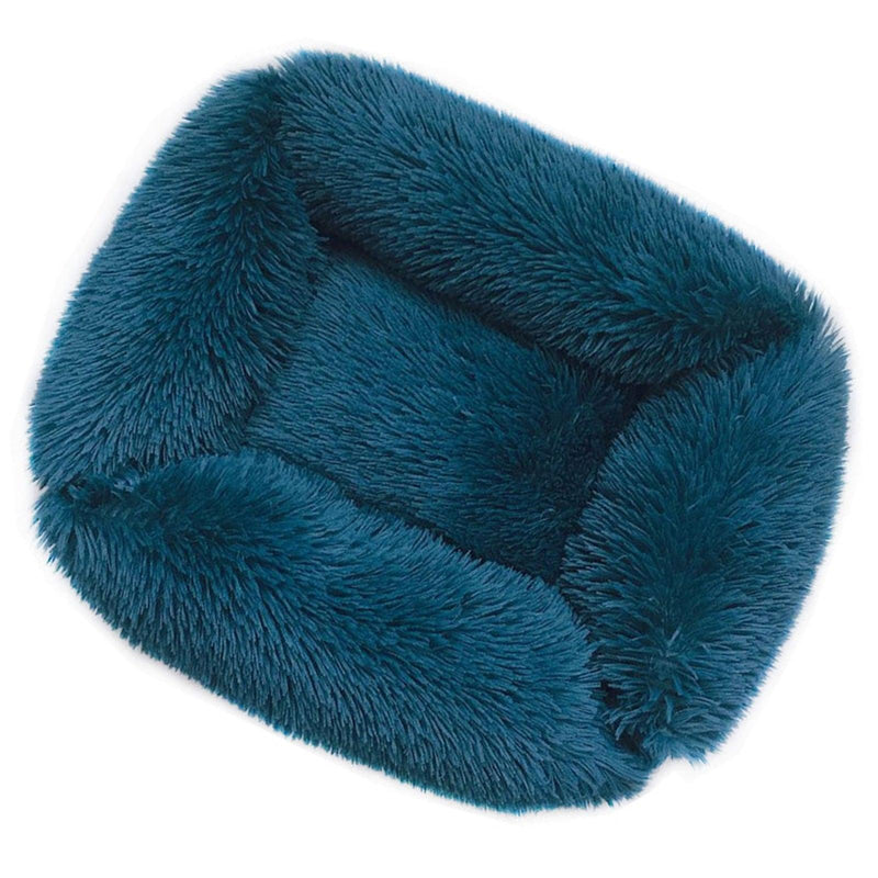 Cama para Cachorros e Gatos - Plush Square - Preços ao Alcance