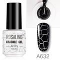 Esmalte de Unha Gel Rosalind - Efeito Crackle - Preços ao Alcance