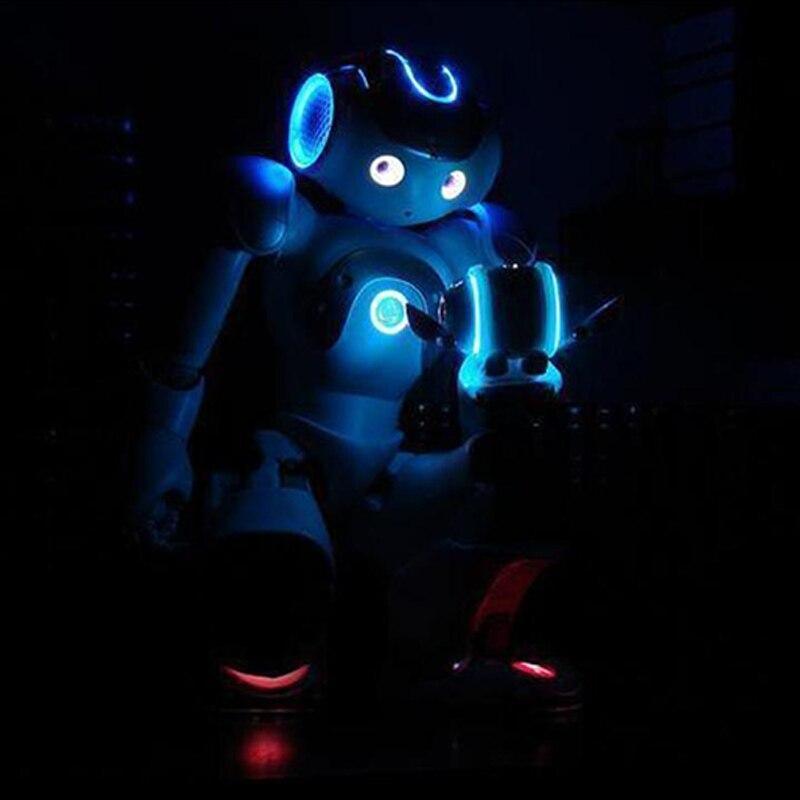 Smart Robot Toy Mini Fun Dancing Robot Toys Led Light Music Hyun Dance Robot Gift for Kids party Christmas gifts Drop Shipping - Preços ao Alcance