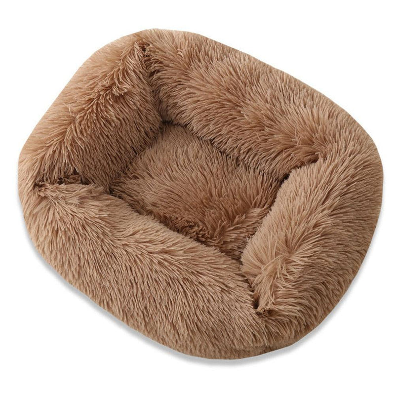 Cama para Cachorros e Gatos - Plush Square - Preços ao Alcance