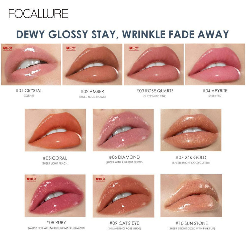 Brilho Labial Focallure Plump Max - Preços ao Alcance