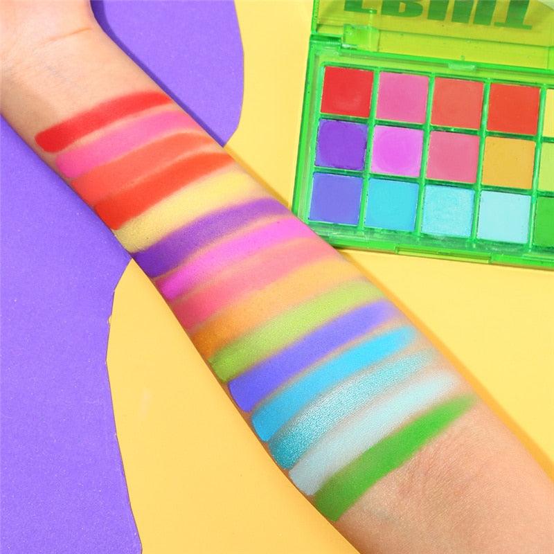 Paleta de Sombras UCANBE - 15 Cores - Preços ao Alcance