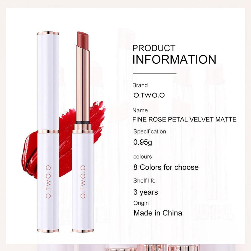Batom Velvet O.TWO.O Thin Tube - Preços ao Alcance