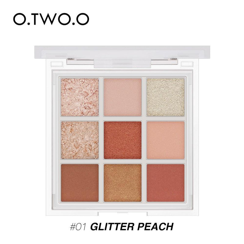 Paleta de Sombras O.TWO.O - 09 Cores - Preços ao Alcance