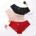 Calcinha em Renda Sexy Lace - Kit com 3 peças - Preços ao Alcance