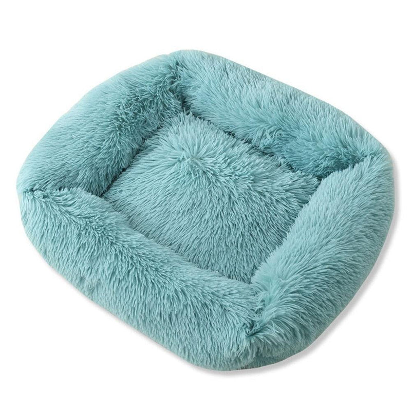 Cama para Cachorros e Gatos - Plush Square - Preços ao Alcance