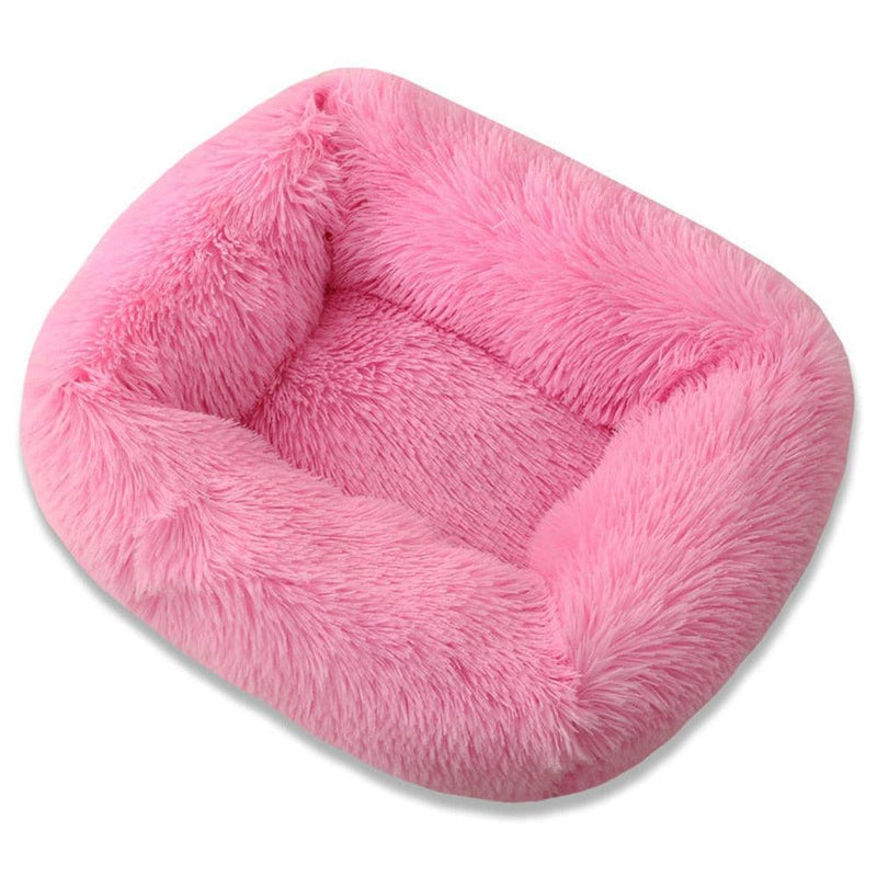 Cama para Cachorros e Gatos - Plush Square - Preços ao Alcance