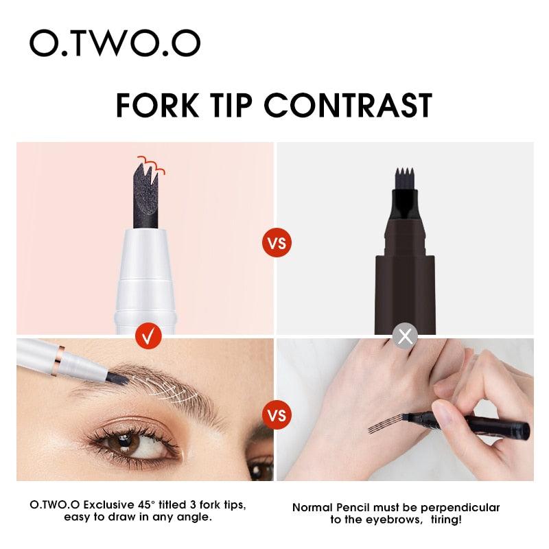Caneta para Sobrancelha O.TWO.O À Prova D' Àgua - Preços ao Alcance
