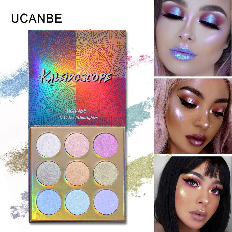 Paleta de Sombra UCANBE - 09 Cores - Preços ao Alcance