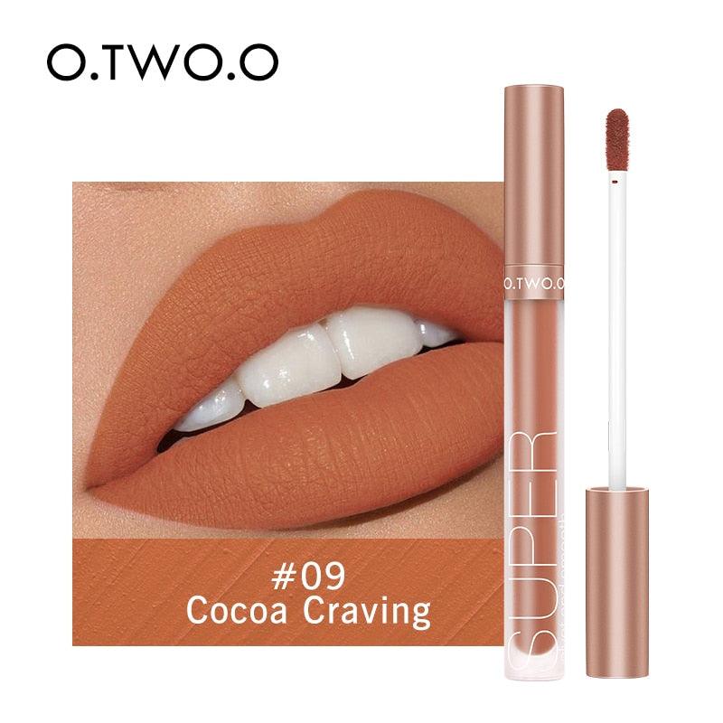 Batom Líquido O.TWO.O Efeito Matte - Preços ao Alcance