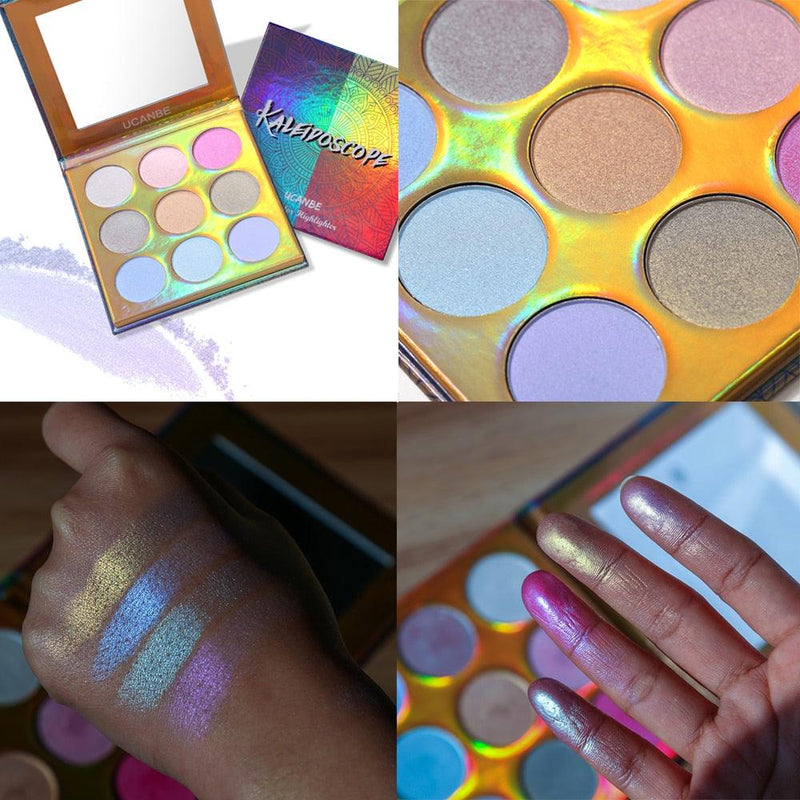 Paleta de Sombra UCANBE - 09 Cores - Preços ao Alcance