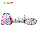 Piscina de Bolinha Infantil 3 em 1 - Play Tent Imbaby - Preços ao Alcance
