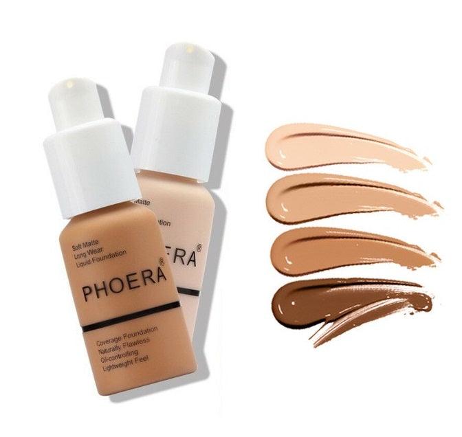 Base Facial Longa Duração - Phoera - Preços ao Alcance