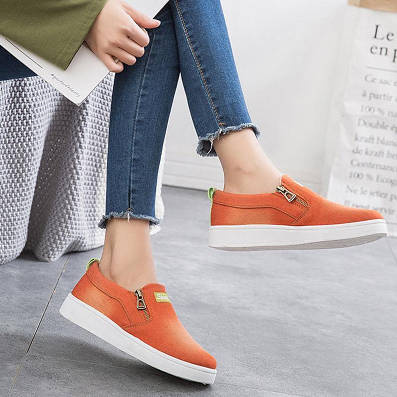 Tênis Casual Slip Denim - Preços ao Alcance