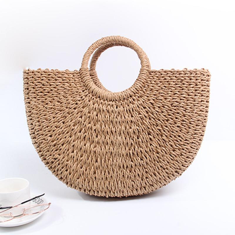 Bolsa de Palha Meia Lua - Preços ao Alcance