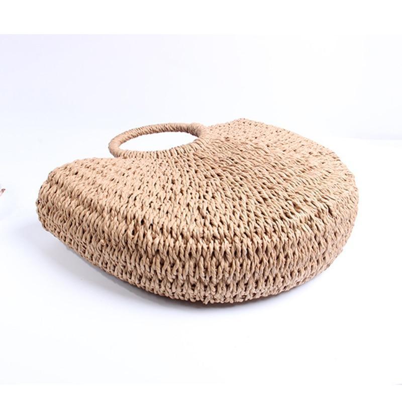 Bolsa de Palha Meia Lua - Preços ao Alcance
