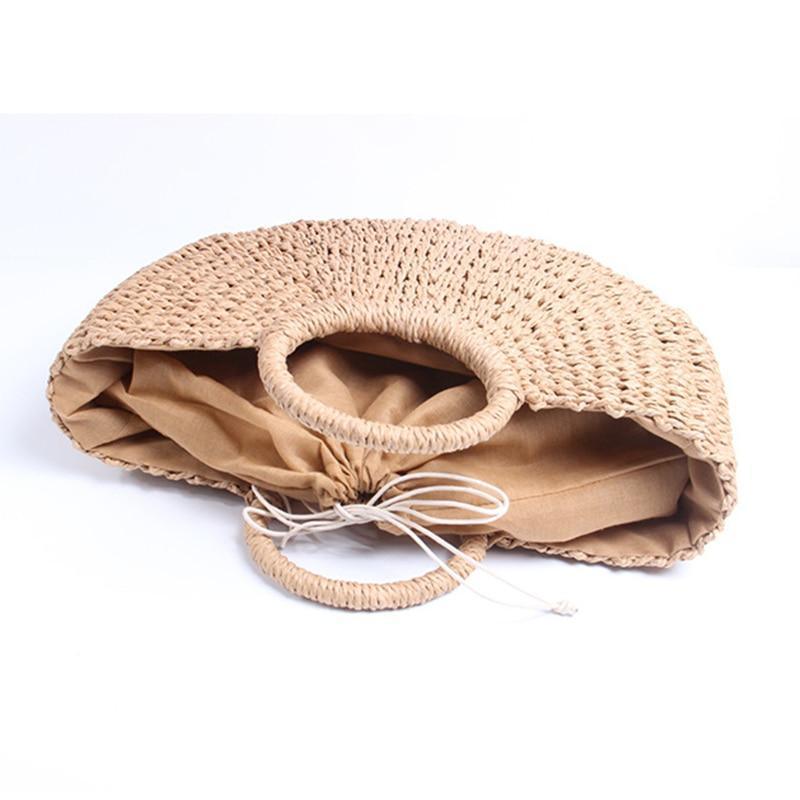 Bolsa de Palha Meia Lua - Preços ao Alcance