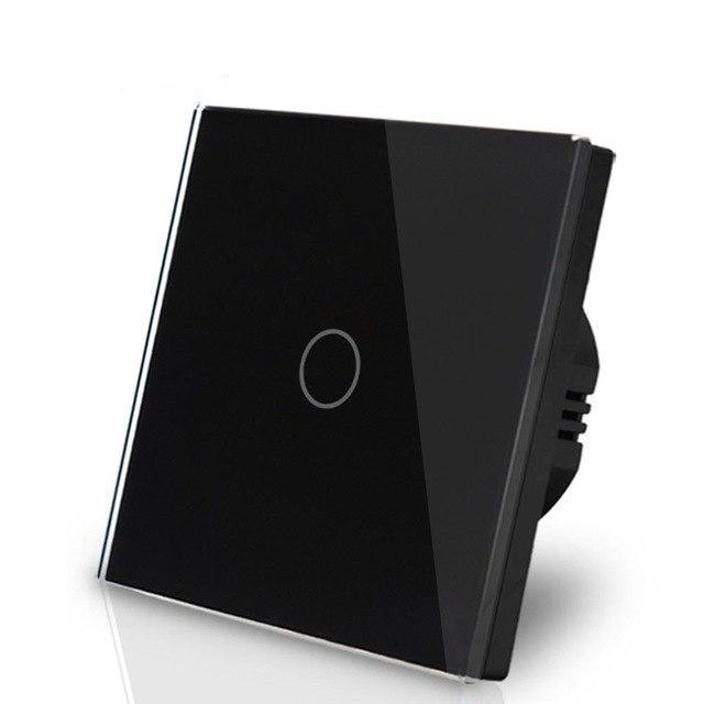 Smart Interruptor Wifi Touch Screen Wallpad 1 Tecla - Quadrado - Preços ao Alcance