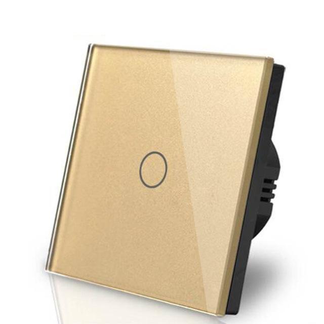 Smart Interruptor Wifi Touch Screen Wallpad 1 Tecla - Quadrado - Preços ao Alcance