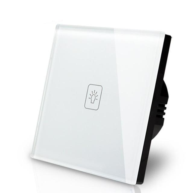 Smart Interruptor Wifi Touch Screen Wallpad 1 Tecla - Quadrado - Preços ao Alcance