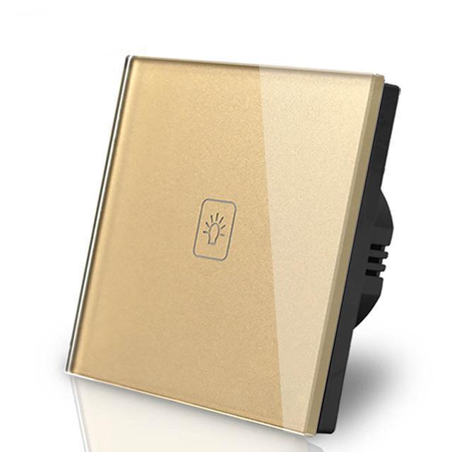 Smart Interruptor Wifi Touch Screen Wallpad 1 Tecla - Quadrado - Preços ao Alcance
