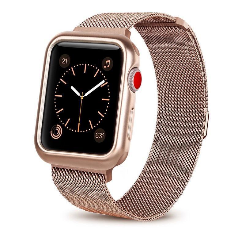 Pulseira com Case Milanese para Apple Watch 38/42mm - Preços ao Alcance