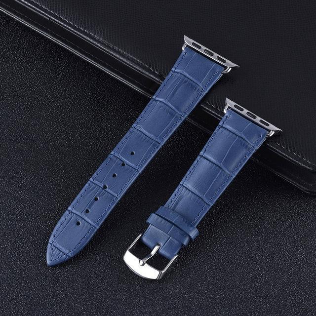 Pulseira de Couro para Apple Watch 38/40/42/44mm - Preços ao Alcance