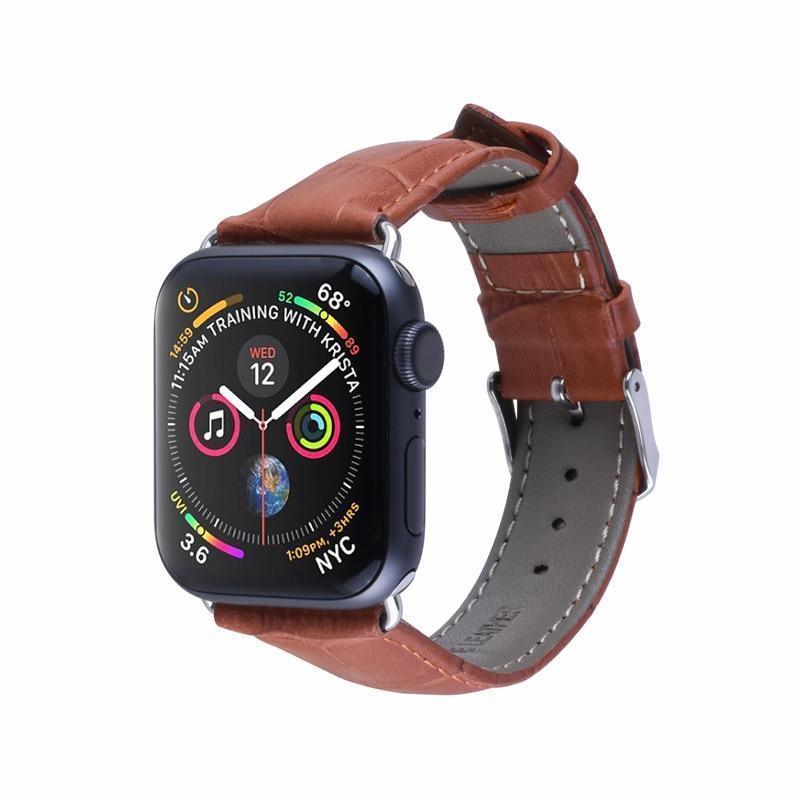 Pulseira de Couro para Apple Watch 38/40/42/44mm - Preços ao Alcance