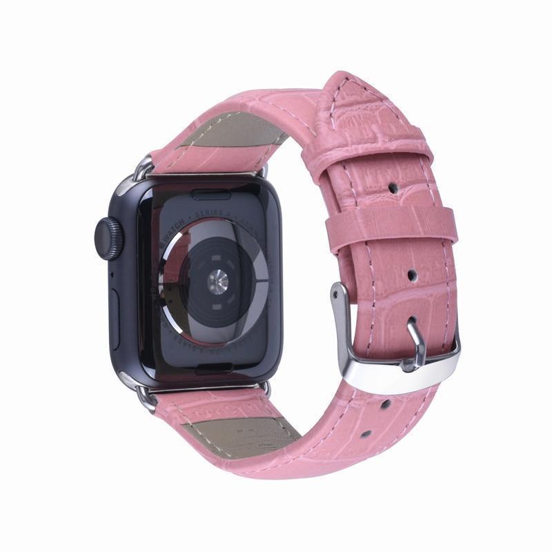 Pulseira de Couro para Apple Watch 38/40/42/44mm - Preços ao Alcance