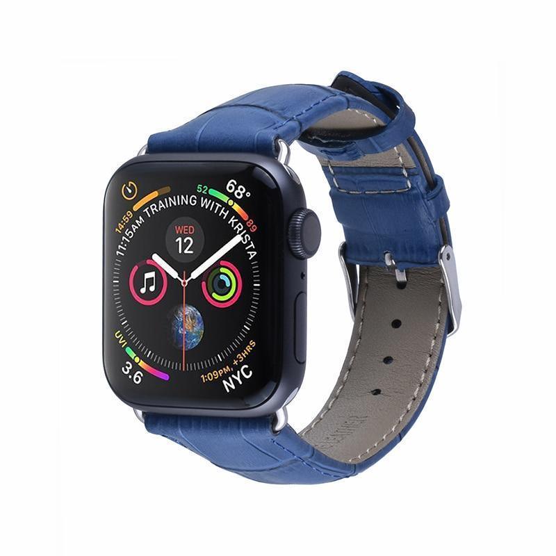 Pulseira de Couro para Apple Watch 38/40/42/44mm - Preços ao Alcance