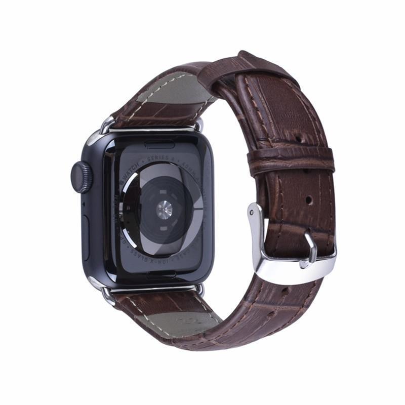 Pulseira de Couro para Apple Watch 38/40/42/44mm - Preços ao Alcance