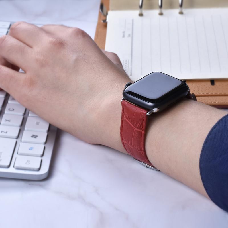 Pulseira de Couro para Apple Watch 38/40/42/44mm - Preços ao Alcance