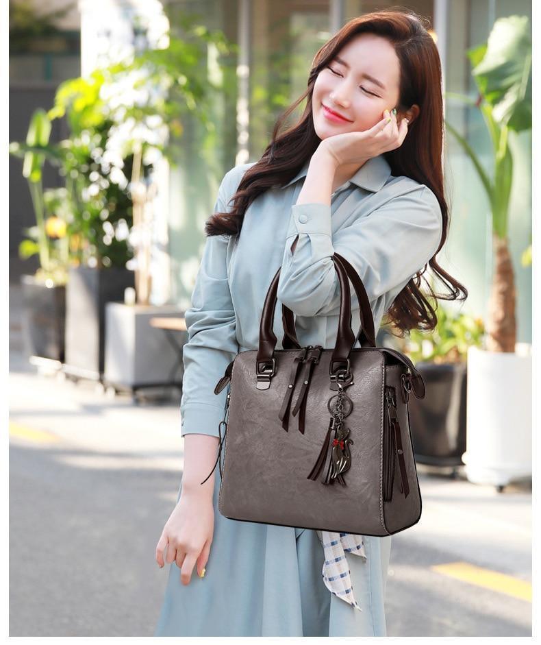 Kit de Bolsas Femininas com 4 peças Vintage Classic - FRETE GRÁTIS - Preços ao Alcance
