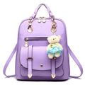 Bolsa Mochila Feminina com Ursinho - FRETE GRÁTIS - Preços ao Alcance