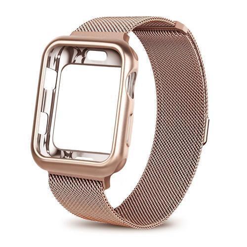 Pulseira com Case Milanese para Apple Watch 38/42mm - Preços ao Alcance
