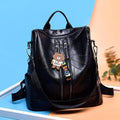 Mochila de Couro Feminina Love Vintage - Preços ao Alcance